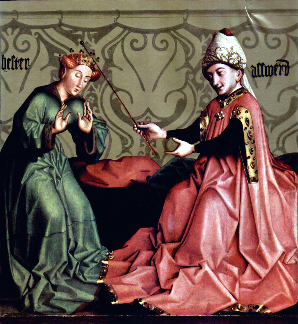 Конрад Виц «Эсфирь перед Артаксерксом», ок. 1434-1435
