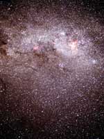 Фрагмент Спиральной Галактики «Млечный Путь» (фото Хаббла)