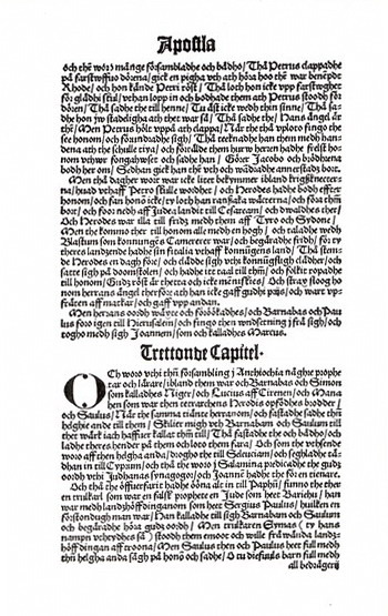 На каком языке говорили в средневековой Швеции?