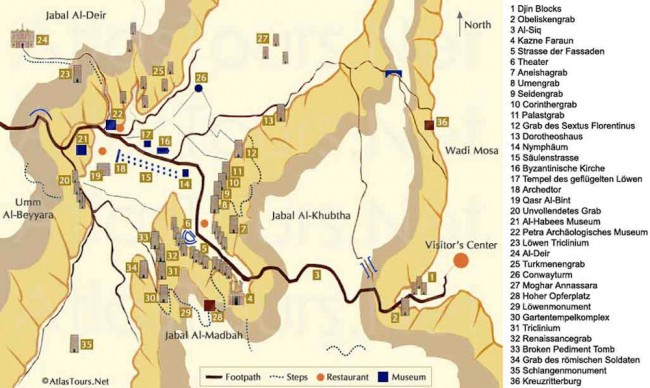 Петра – город мертвых