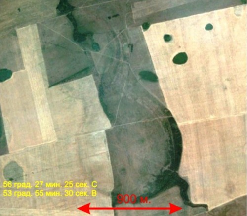 Гибель Тартарии Рис. 22. Воронки неизвестного происхождения в районе г.Сарапул