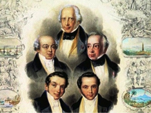 Гибель Тартарии Рис. 47. Семейство Ротшильдов