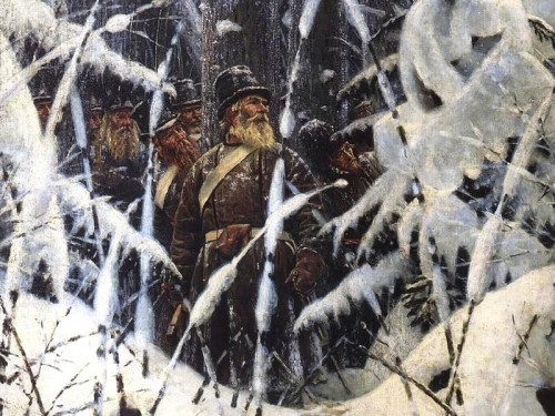 Гибель Тартарии Рис. 48. Не замай, дай подойти! (худ.В.Верещагин)