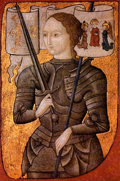 Жанна д’Арк. Миниатюра второй половины XV века