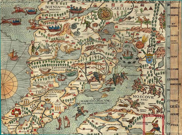 Карта Олафа Мангуса