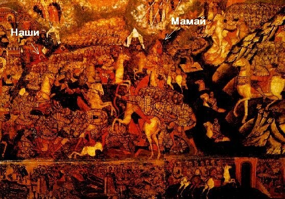 Икона сергия радонежского куликовская битва